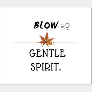 GENTLE SPIRIT, WIND Posters and Art